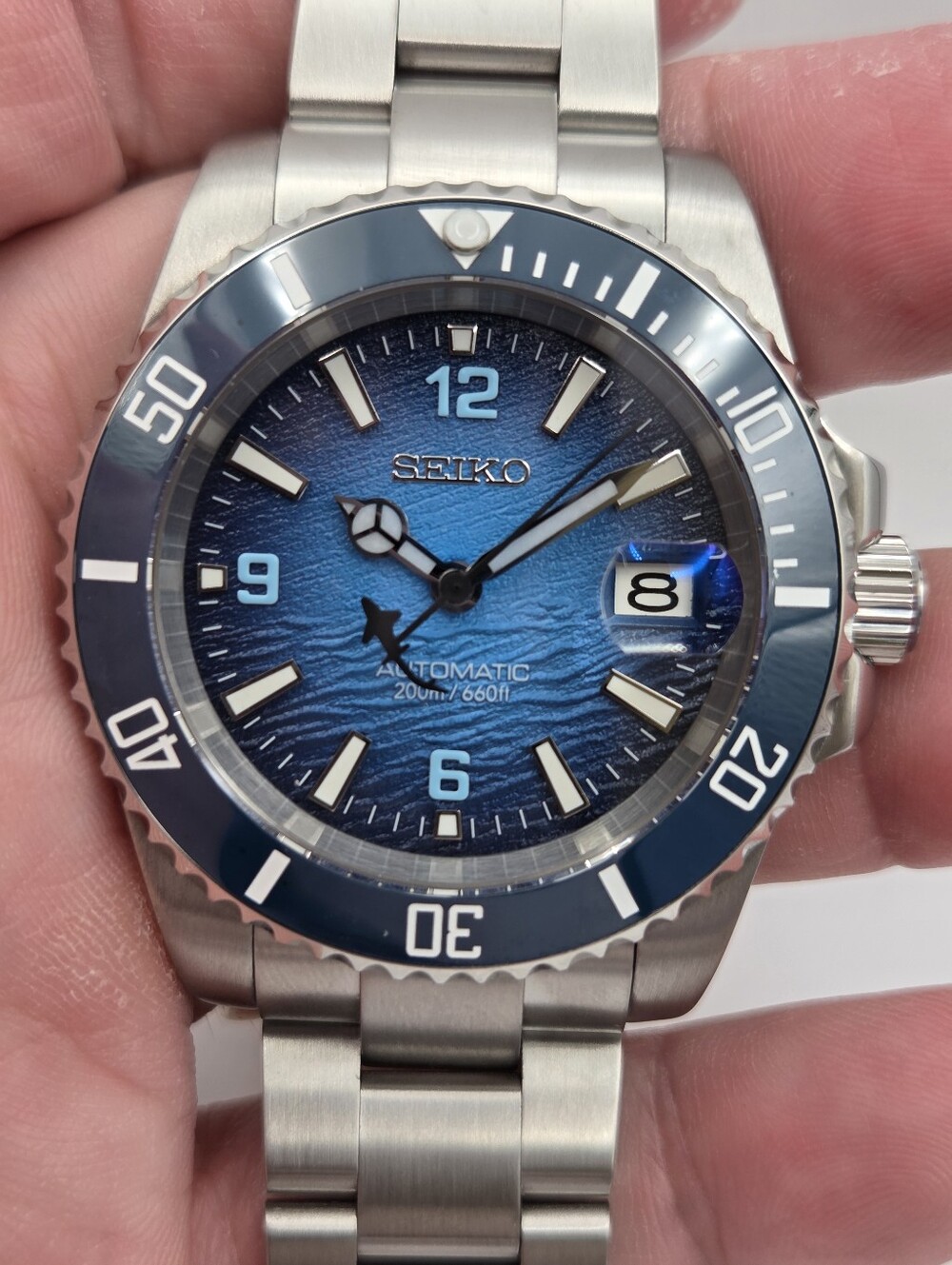 New Custom SeikoMod 40mm Automatic Dive Watch